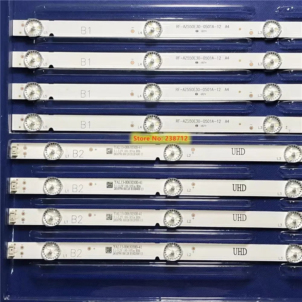 25키트 LED 백라이트 스트립 RF-AZ550E30-0501A-12 RF-AZ550E30-0601B-12 55LJ540V 55LJ5400 55UJ6000 55UJ6200 55UJ620V 55U4700LA