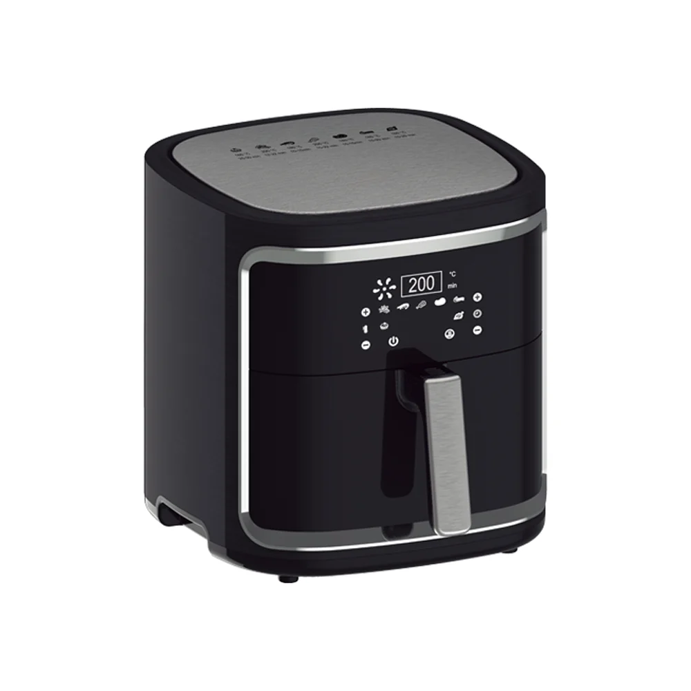 Hot Sale 6 In 1 Smart High Power Hot Air Fryer Digital Screen Friteuse For Kitchen Roasting 5