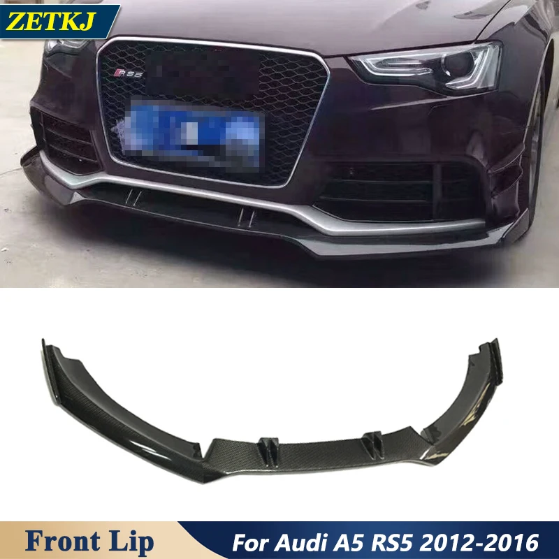A5 Modifica Diffusore A Labbro Paraurti Anteriore In Vera Fibra Di Carbonio Rs5 Per Audi A5 Rs5 2/4 Kit Carrozzeria Modifica 2012-2016