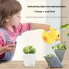 1~4PCS Bath Toys Wash Hair For Baby Kid Pool Watering Can Toy Cute Duck Watering Can Bath Toy Beach Watering Pot Water Play Suit 2