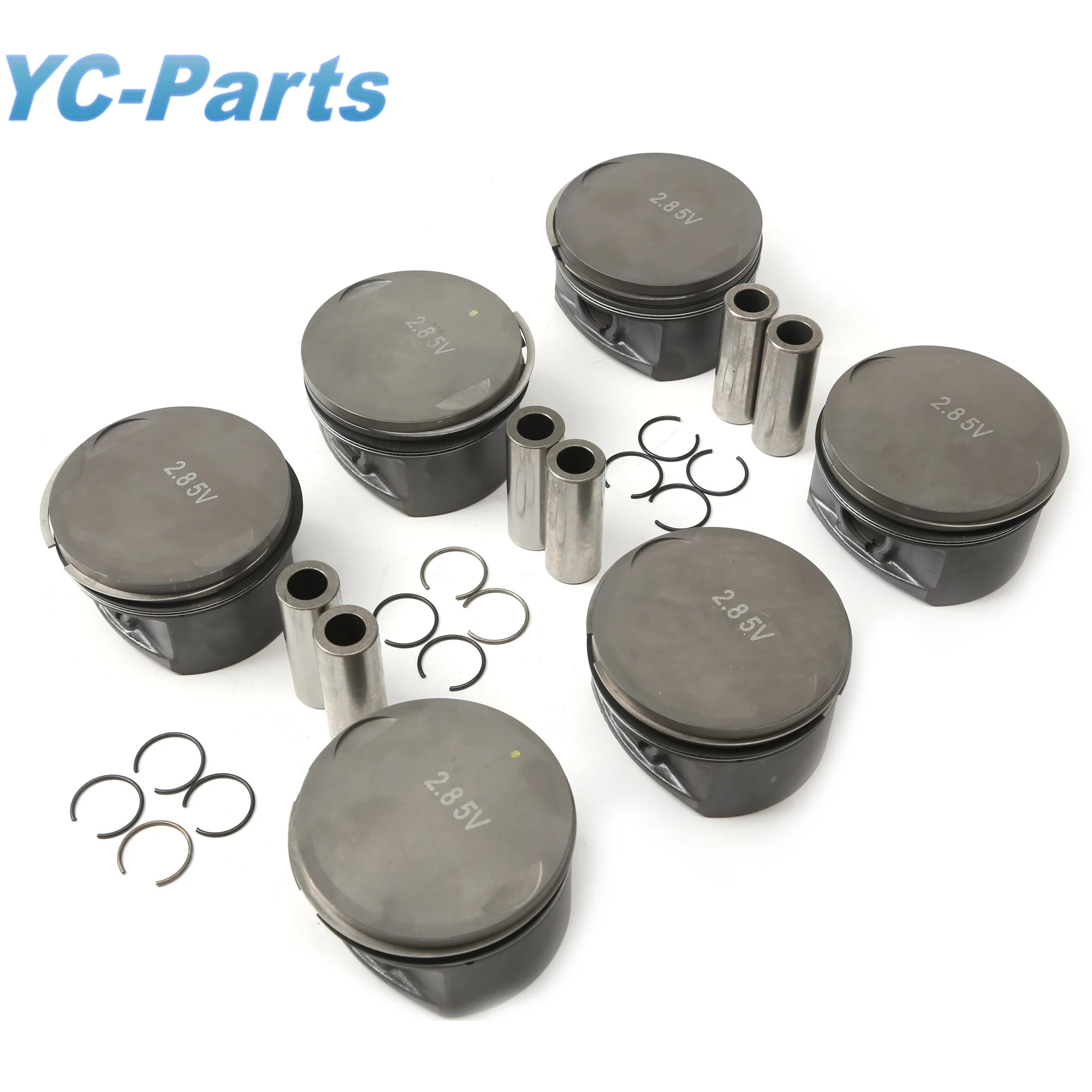 

078107065AF Piston Ring Assembly Kit 2.8L V6 82.51mm for VW Passat Santana Audi A4 S4 A6 S6 Avant Quattro A8 S8 Skoda Superb