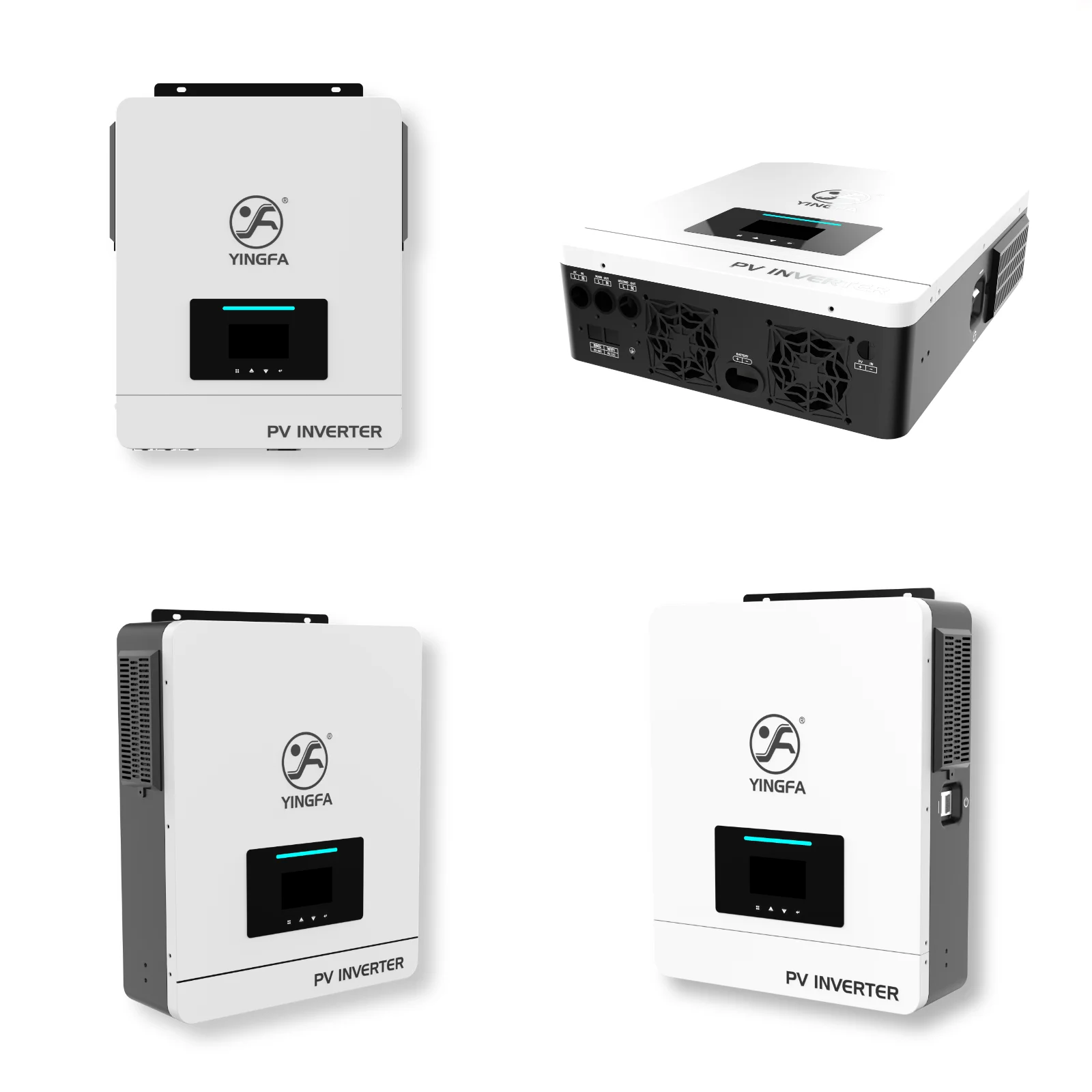 잉파 6.2kW 48V 220V 하이브리드 인버터 120A MPPT 충전 48V 220V 230V 듀얼 출력 온/오프 그리드 BMS 와이파이 태양광 인버터 PV 인버터