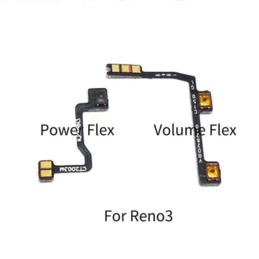 For Oppo Reno 3 4 5 A F Lite Power Volume Button Flex Cable