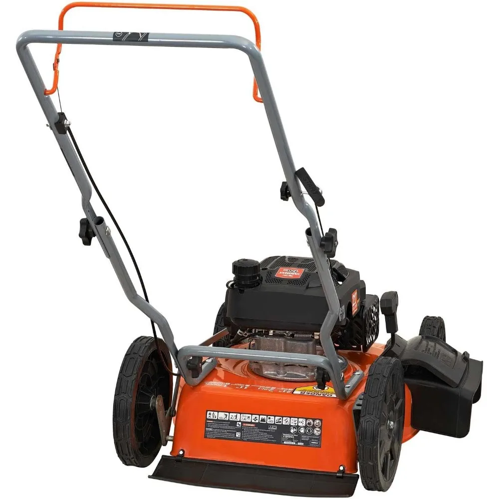 21 in. 170cc 2-in-1 Gas Walk Behind Push Lawn Mower with High Rear Wheels
