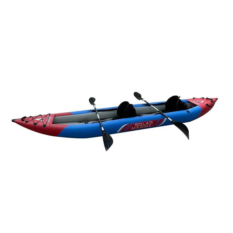 Solar Marine 2 Person Inflatable Kayak For Fishing Angler Blow Up