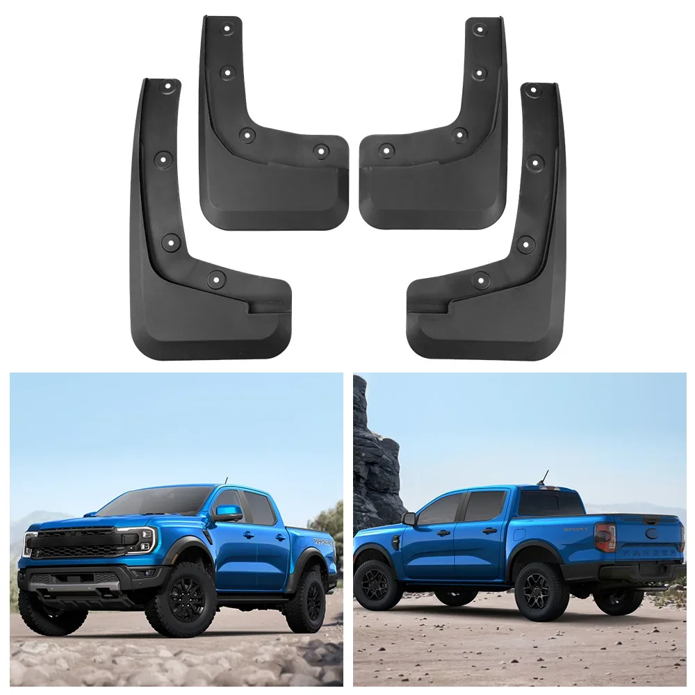 ACRUZ 4 Pezzi Auto Parafanghi per Ford Maverick 2022 2023 2024, Parafango Parafanghi Anteriore Mud Flaps Accessori Splash Guard