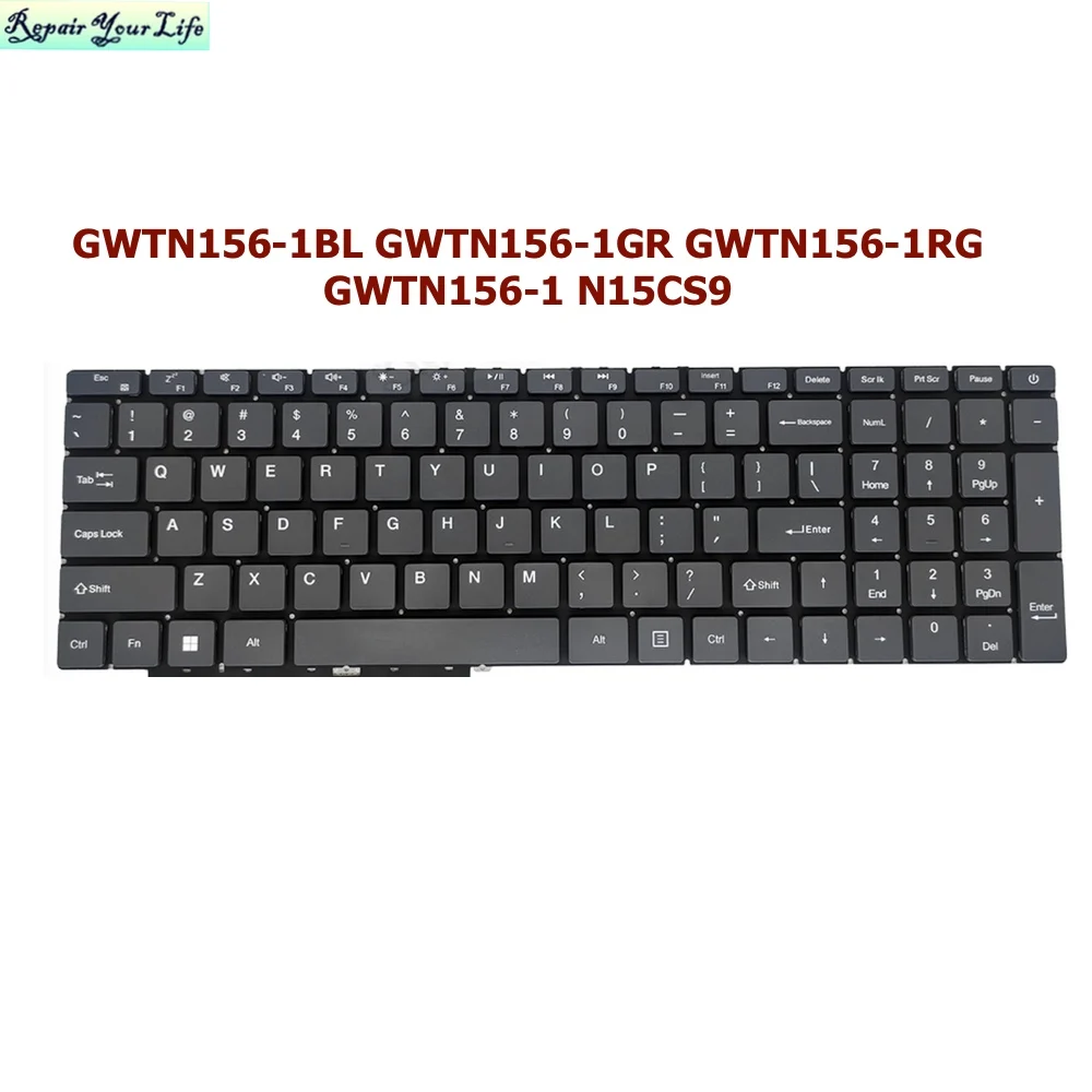 Eua Inglês Espanhol Teclado do Portátil para Gateway 15.6 Ultra Fino Gwtn1561bl Gwtn156-1gr Gwtn156-1rg Gwtn156-1 N15cs9 Mb3661028