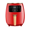 4.5L High Power Multi-Directional Hot Air Circulation Air Fryer Household Oil-Free Smart Air Fryers Large Capacity 1400W 4
