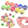 6 Pcs Exploding Eyes Bouncy Ball Assorted Halloween Ball Prom Gifts Elasticity Colorful Bouncy Rubber Jumping Ball Toy Gift 1