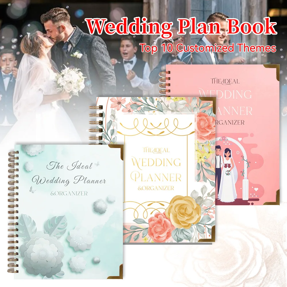 

Романтическая свадебная книга для гостей А4, свадебные и Помолвочные планировочные блокноты, Свадебный прием, книга для подписей, альбом, подарки