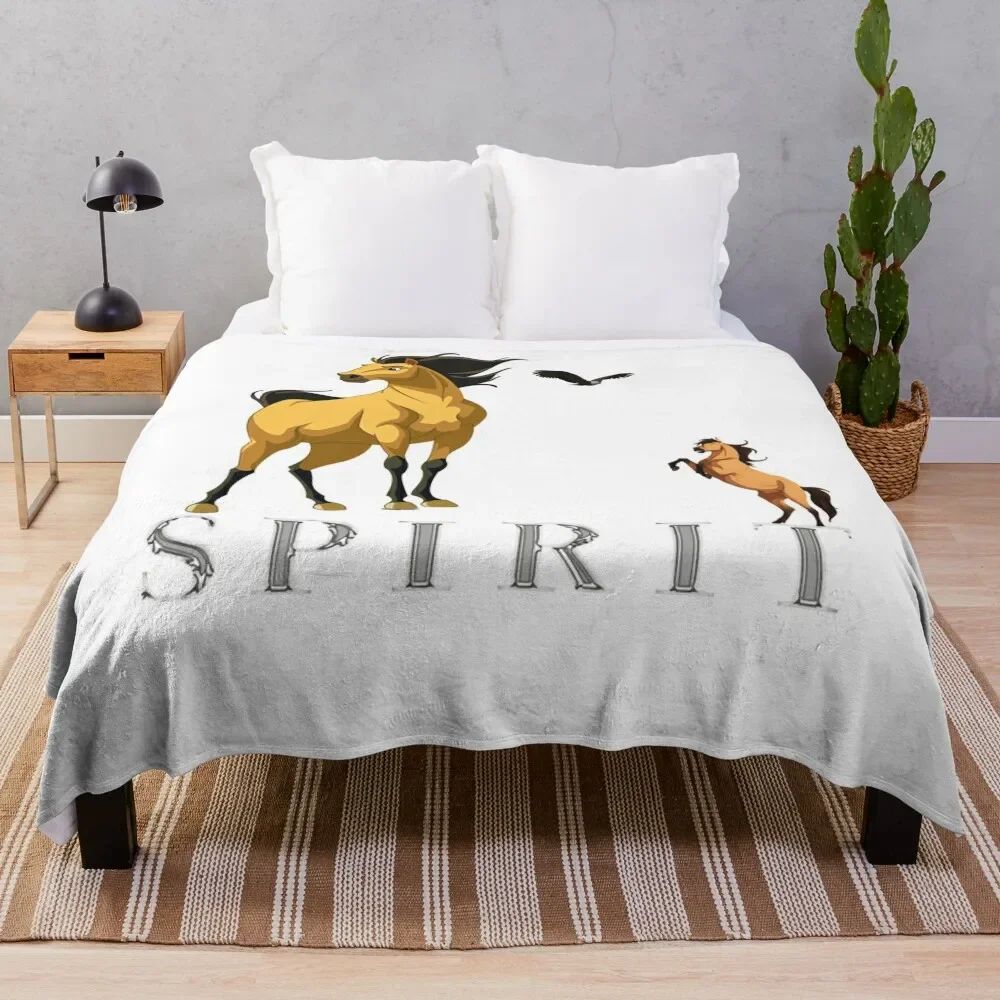 Spirit Stallion Of The Cimarron Classic Throw Coperta Pelosa Decorativa Flanella Coperte Vintage