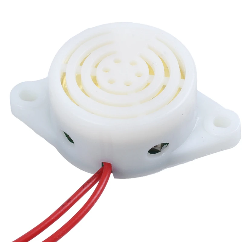 4X Beep AC 220V Buzzer Wired Power Supply 2 Alarm Wheel
