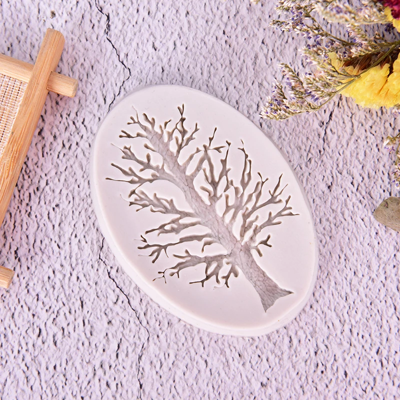 

3D Tree Mold Cake Silicone Molds Fondant Mold Cake Decorating Tools