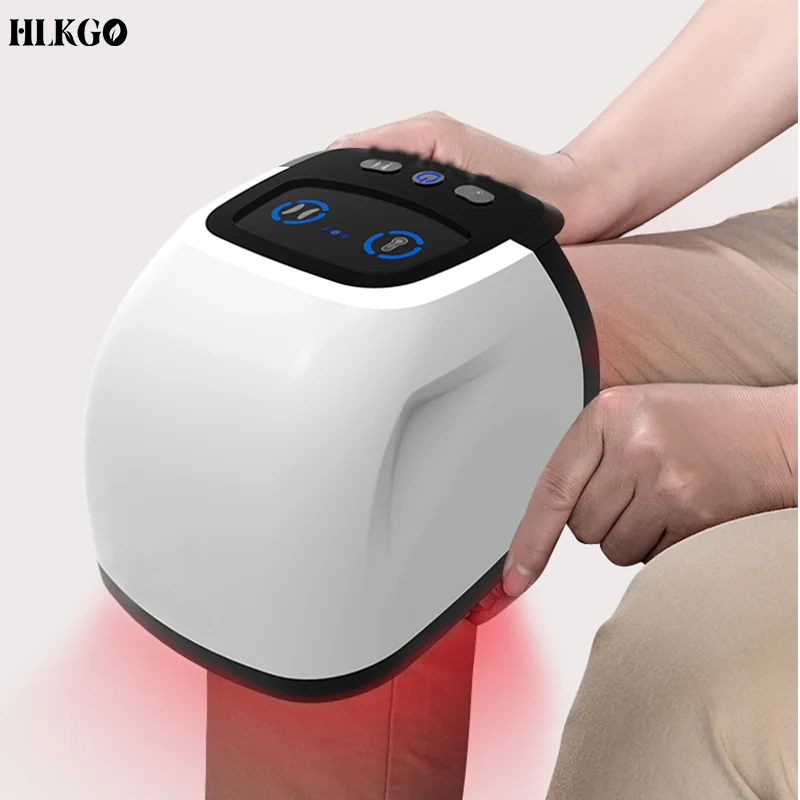 

Pulse Knee Massager Vibration Infrared Hot Compress Physiotherapy Instrument Knees Care Rehabilitation Pain Relief Machine