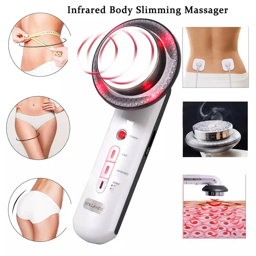 

Ultrasonic Cavitation Radio Frequency EMS Mesotherapy Slimming Massager Anti-Cellulite Massage Fat Burning Slimming Machine
