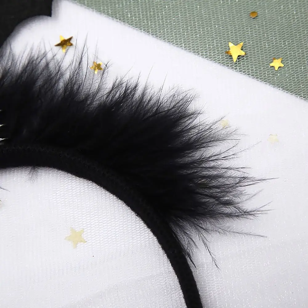 1pc Black Halloween Head Hoop Bat Halloween Bat Headband Funny Headwear for Decor for Party
