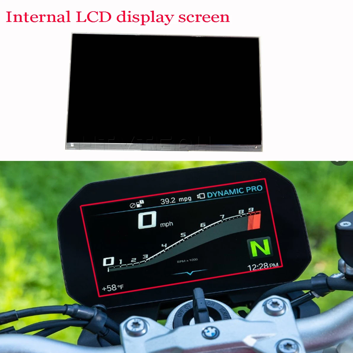 New Original Lcd Display For Bmw F900r F750gs F850gs R1200gs S1000r  Speedometer Lcdscreen Instrument Lcd Screen - Tablet Lcds & Panels -  AliExpress