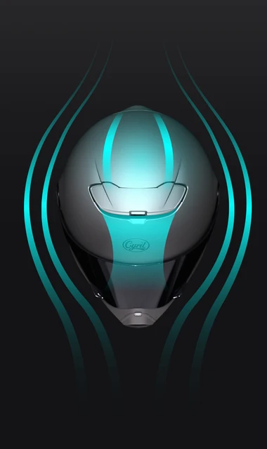 Unisex Full Face Motorcycle Helmet Lightweight Retro Helmet