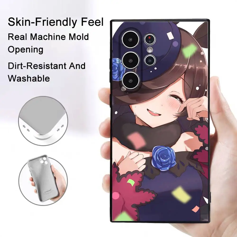 Frosted Non-Slip Anime U-Umamusume Phone Case - Full Cover Soft Case
