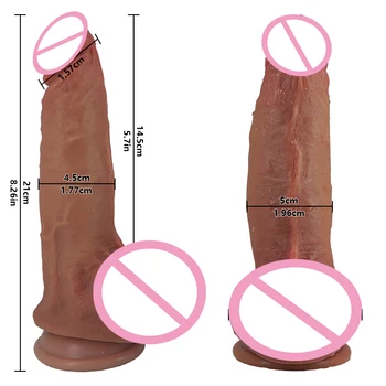 Skin Feeling Squirting Dildo Soft Realistic Huge Ejaculating Penis Big Strapon Dick Anal Plug Sex Toys for Women Vagina Massager 6