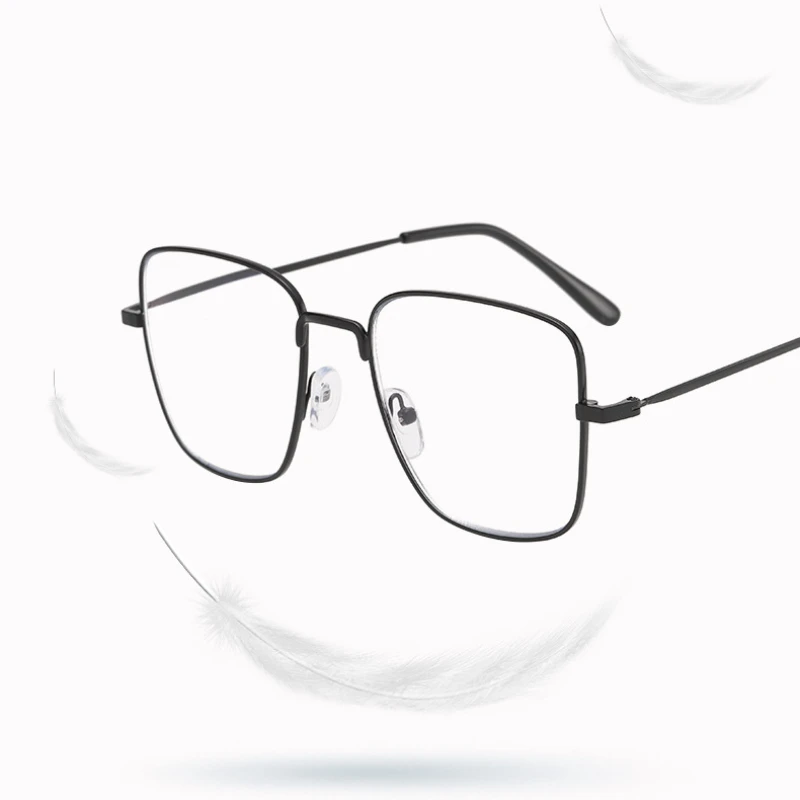 2023 Reading Glasses Multifocal Presbyopic Glasses Large Frame Anti Blue Light Glasses Multifocal Dual Purpose Eyewear 6
