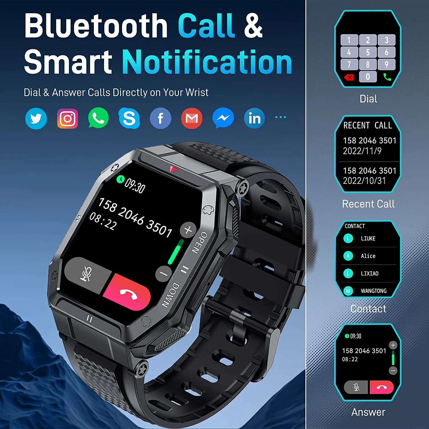 LEMFO Ʈġ ѱ K55 Sports watches 350mah ѱ Ʈġ  ȭ 2022 Ʈġ ѱ  Fitness smartwatch 2023 Ŀ ̾ sma
