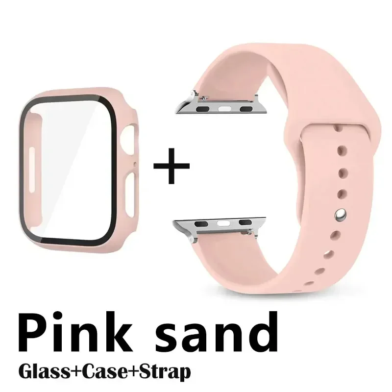 Premium Protective Glass Case & Strap