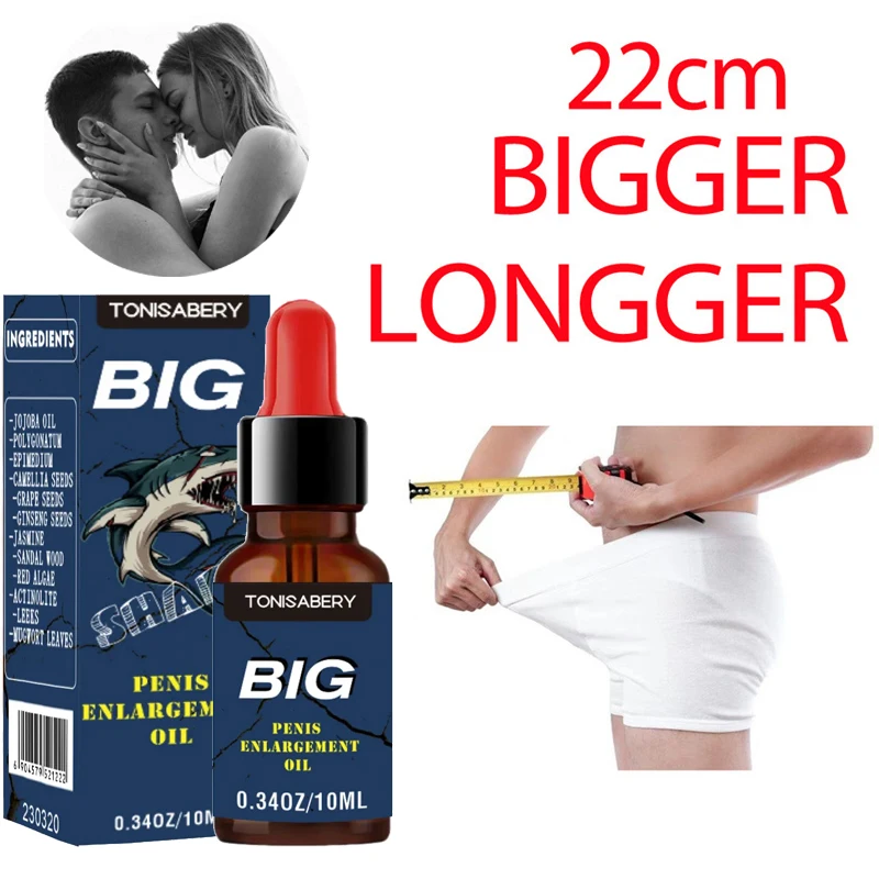 Permanent Penis Thickening Enlargement Oil Man Big Dick Erection Enhancer Cock Increase Oil Sex Delay Products No Side Effects