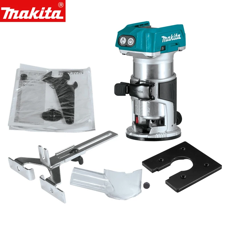 

Makita DRT50Z 18V Brushless Lithium Battery Trimming Machine Charging Slotting Trimming and Hole Digging Engraving Machine
