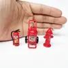 Plastic Dollhouse Mini Fire Extinguisher Acrylic Fire Hydrant Doll Accessories Doll House Decoration for 1/6 And 1/12 Dollhouse 5