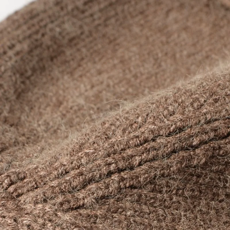 Warm Ear Protection Hat Autumn Winter Imitated Rabbit Velvet Thermal Ear Cap Cold Proof Knitted Hat Comfortable Beanies Skullies