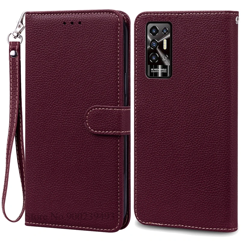 Leather Wallet Flip Case - Stylish Protective Phone Cover & Bumper Shell