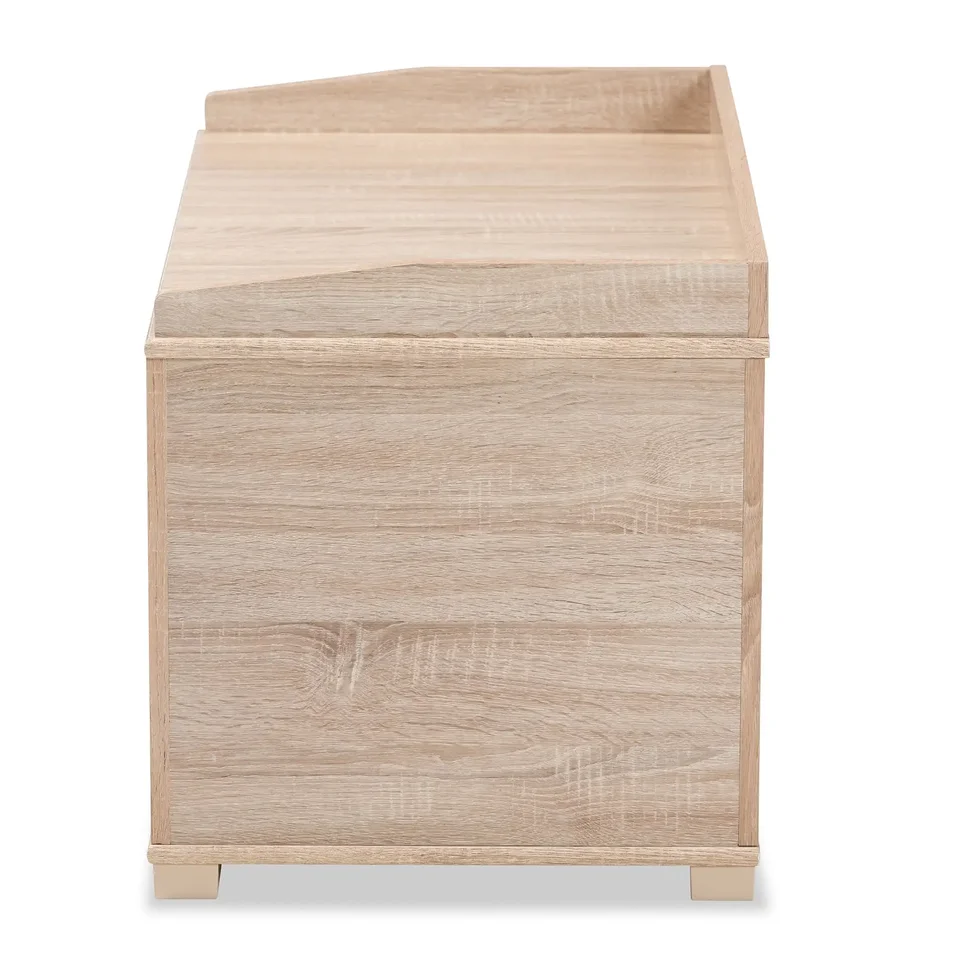 Modern Oak Finished Cat Litter Box Cover