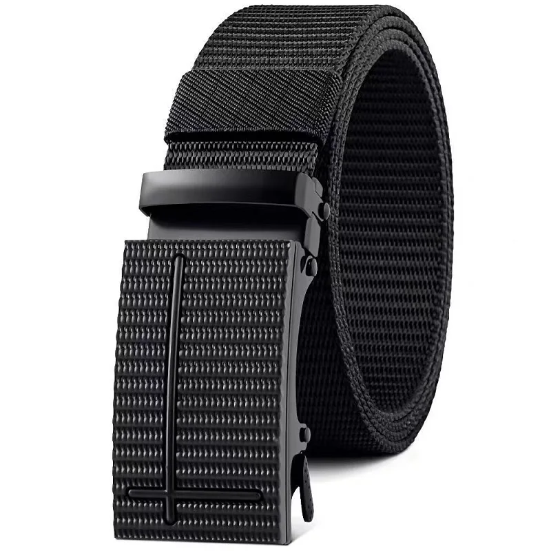 Men's Premium Nylon Tactical Belt - High-Quality Military-Style Fashion Accessory