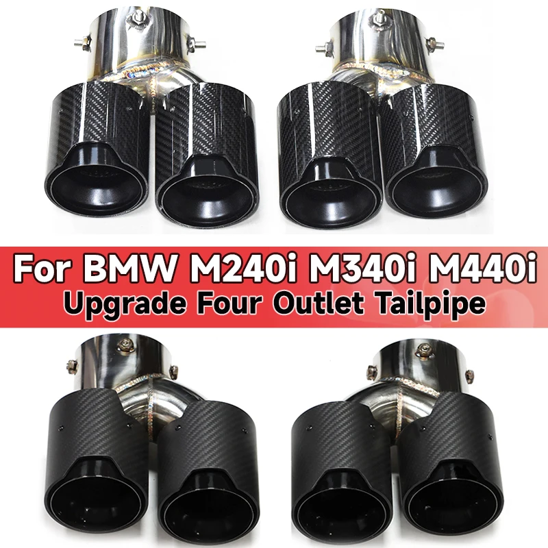 Exhaust Muffler Tip For BMW G20 G21 M340i G42 440i G22 M240i