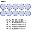 10pcs 70mm Transparent Plastic Coin Capsules With  Gasket Coin Collecting Box Case For Coins Medal Storage Capsules Coin Holder 6