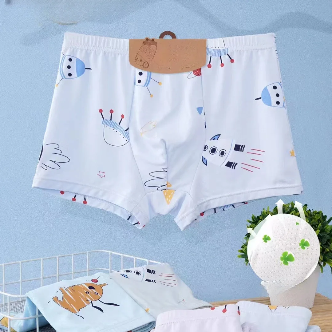 

Children Boy Briefs Modal Cotton Toddler Cartoon Girl Short Panties Kid Underwear for Infant Boy Teen Underpant 2 -15 Years