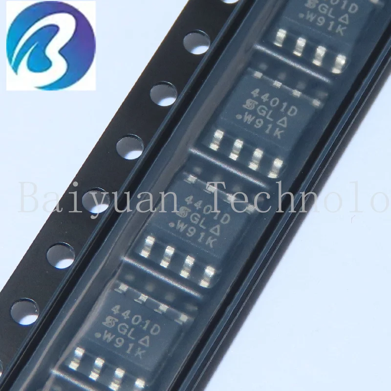 

SI4401DDY-T1-GE3,100 шт, MOSFET P-CH 40V 16.1A 8SO