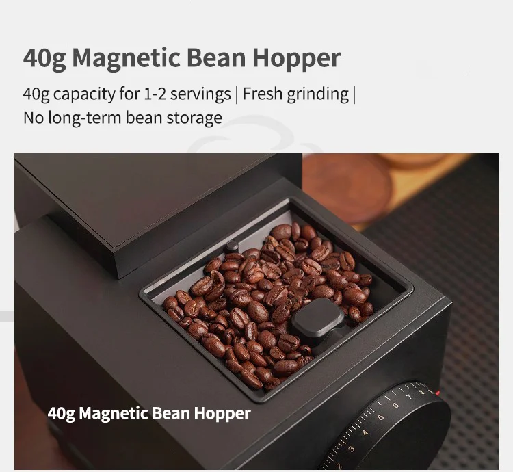 مطحنة قهوة ITOP CGFS1 احترافية بشفرات مسطحة 64 مم،...