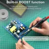 QUECOO T85 Smart Electric Soldering Iron PD/DC 96W Adjustable Constant Temperature Fast Heat Portable Soldering Iron Station Kit 6