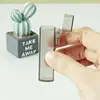 Portable Plastic Toothpick Case - Clear Toothpick Holder for Outdoor Travel, Kitchen, and Restaurant Supplies 2
