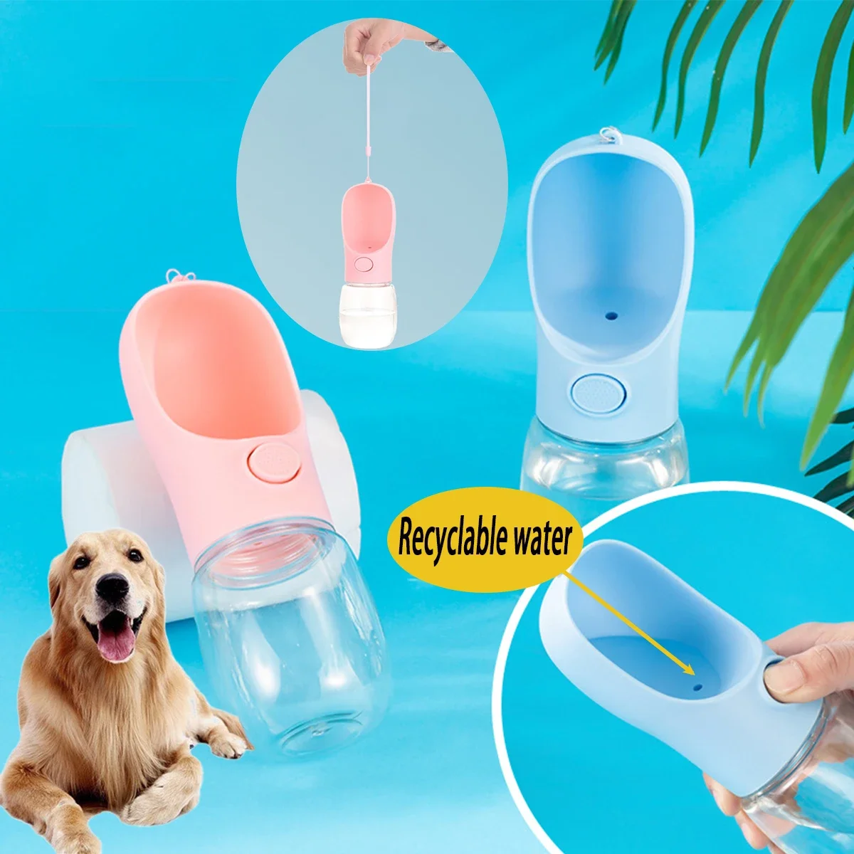 Portabledrinkingwatersuppliesfordogsandcatsfoodgradematerials