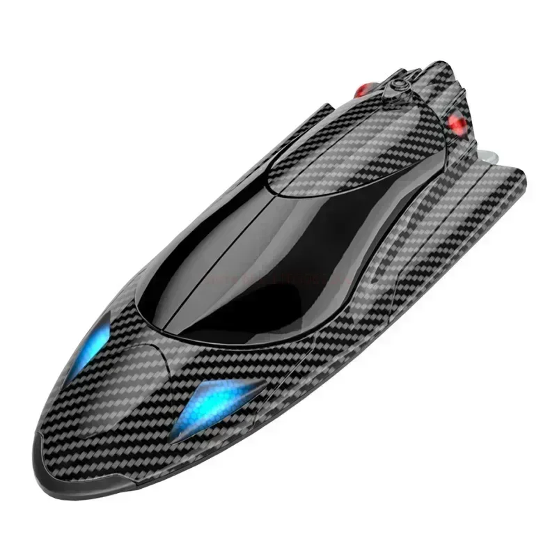40 Km/H Rc Boat 2.4G Brushless Electric Twin Turbo Motoscafo Da Corsa Ad Alta Velocità Impermeabile Yacht Carbon Rc Boat Giocattolo Elettrico Per Bamb