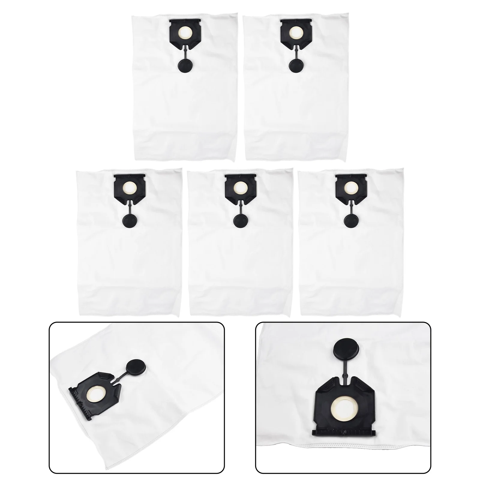 

High Quality Useful Durable Dust Bag For Kärcher Accessory 2.889-154.0 5pcs NT 30 NT 30/1 Tact L NT 30/1 Tact Te L