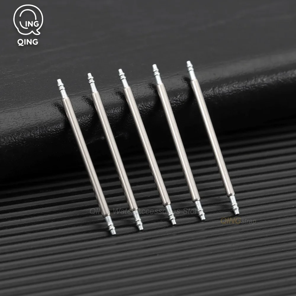Versatile Stainless Steel Spring Bar Set - 20 Pieces, Multiple Sizes