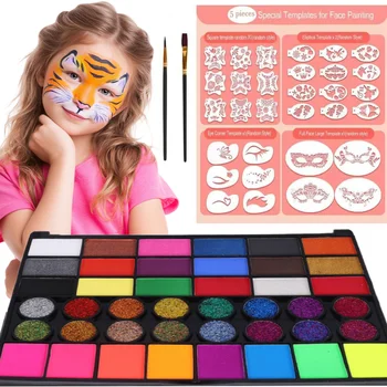 42 Color Face & Body Paint 1