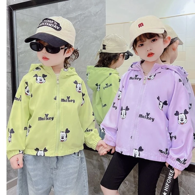 

Korean style Girls Coats Jackets Spring Autumn Hooded Zipper Christmas Outerwear Children windbreaker Coat Kids Clothes Jacket