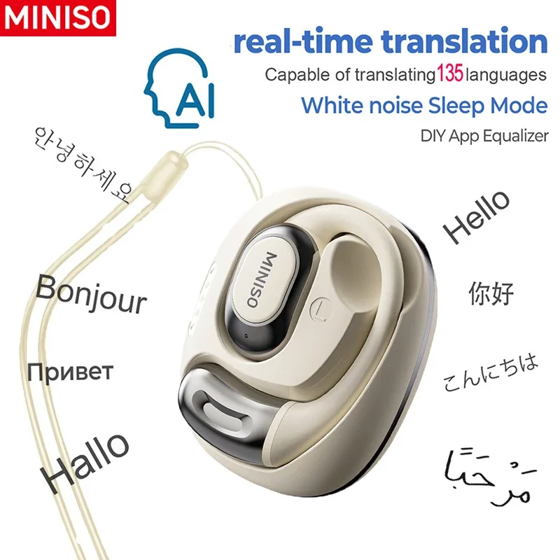 MINISO MS156 Bluetooth AI Earphones OWS Sports Headphones