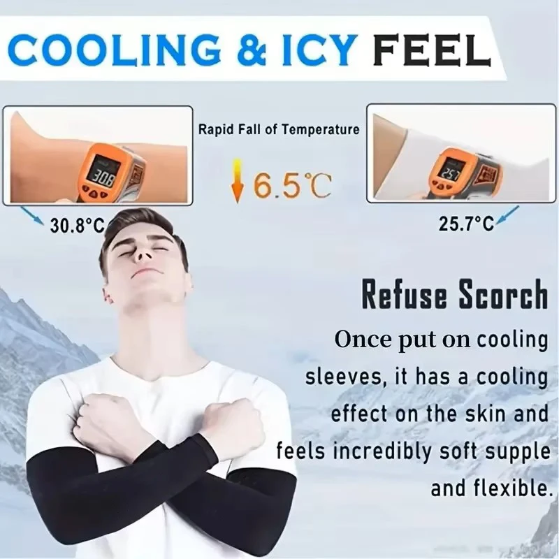 3 Pair of Breathable Sun Protection Sleeves – Breathable & UV Protective Gear for Sports, Driving, & Outdoor Adventures BEST SELLERS