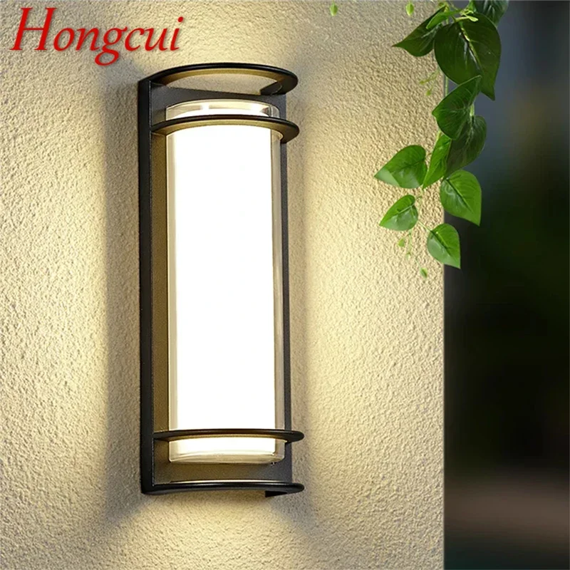 

Hongcui Contemporary LED Outdoor Wall Lamps Electric Simplicity Waterproof Balcony Hallway Courtyard Villa Gate Hotel